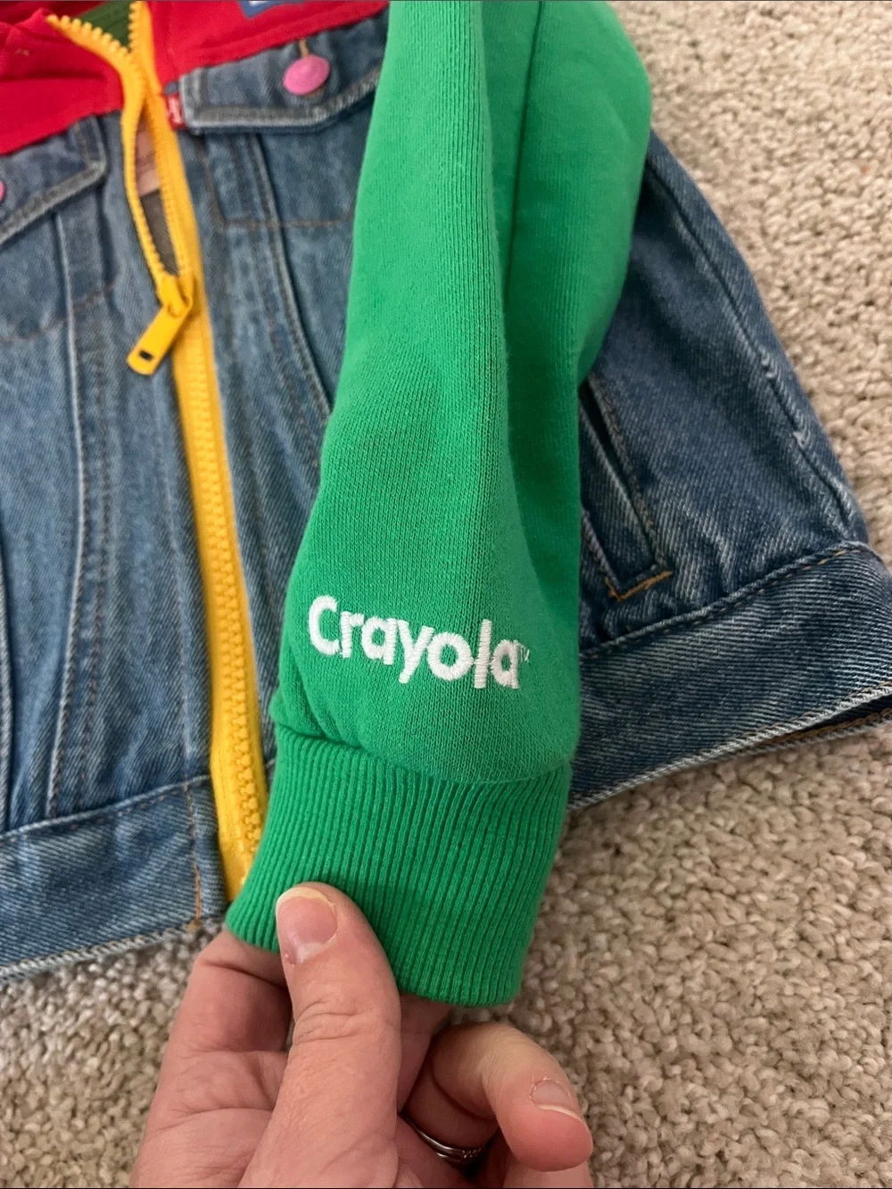 Levis fun colorblock